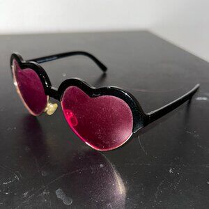 Pink Heart Sunglasses